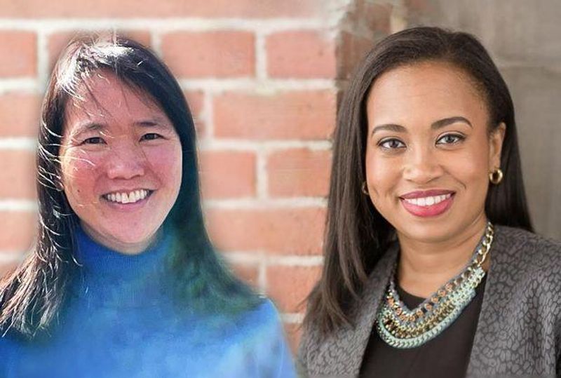 Elizabeth Laws and Lakiea Wright