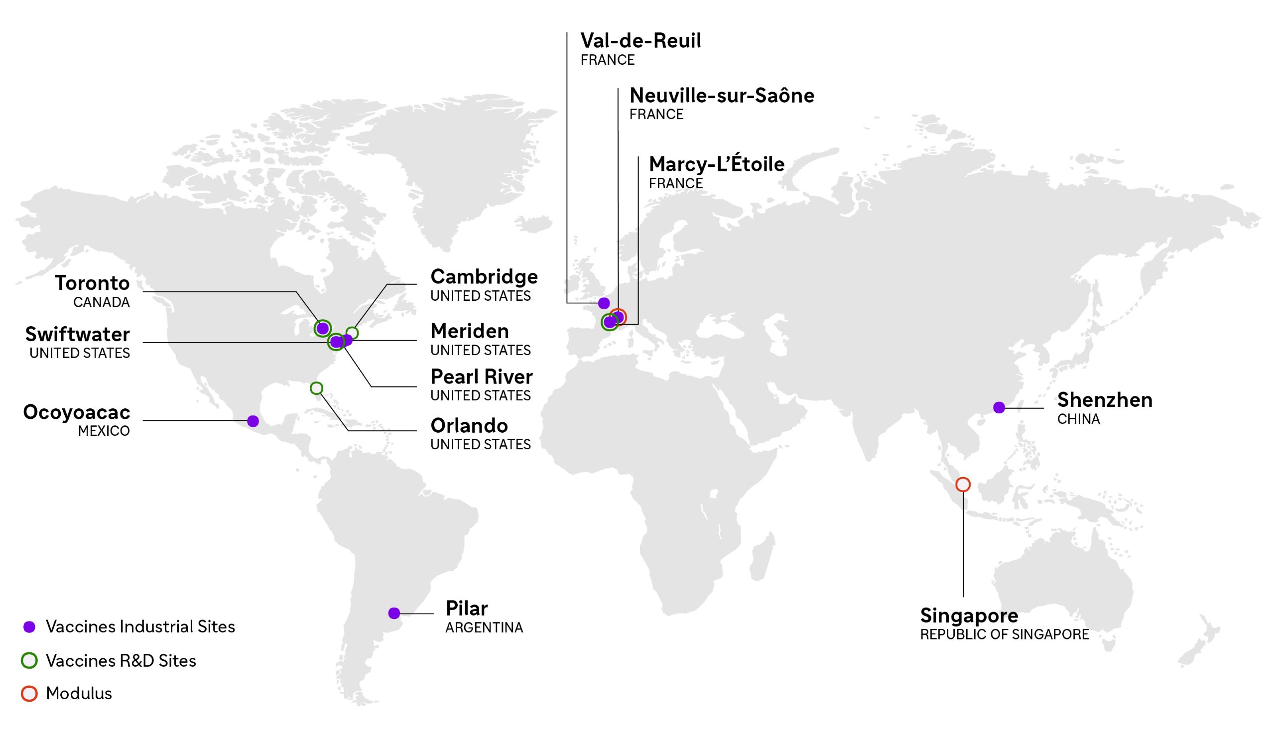 Our global manufacturing footprint